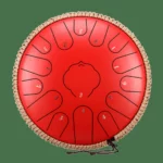 Oceľový bubon s oceľovými jazýčkami, uhlíková oceľ, 15 tónov, 32 cm – C dur – 11 farieb