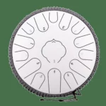 Oceľový bubon s oceľovými jazýčkami, uhlíková oceľ, 15 tónov, 32 cm – C dur – 11 farieb
