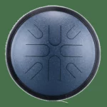 Oceľový jazykový bubon 8 tónov – 25 cm – japonská stupnica – 7 farieb