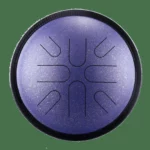 Oceľový jazykový bubon 8 tónov – 25 cm – japonská stupnica – 7 farieb