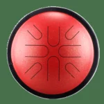 Oceľový jazykový bubon 8 tónov – 25 cm – japonská stupnica – 7 farieb