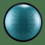 Oceľový jazykový bubon 8 tónov – 25 cm – japonská stupnica – 7 farieb