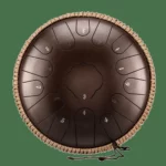 Oceľový bubon s oceľovými jazýčkami, uhlíková oceľ, 15 tónov, 32 cm – C dur – 11 farieb